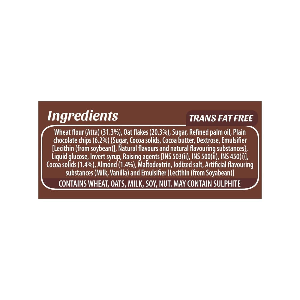 Sunfeast Farmlite Oats with Chocolate Cookies : 150 g