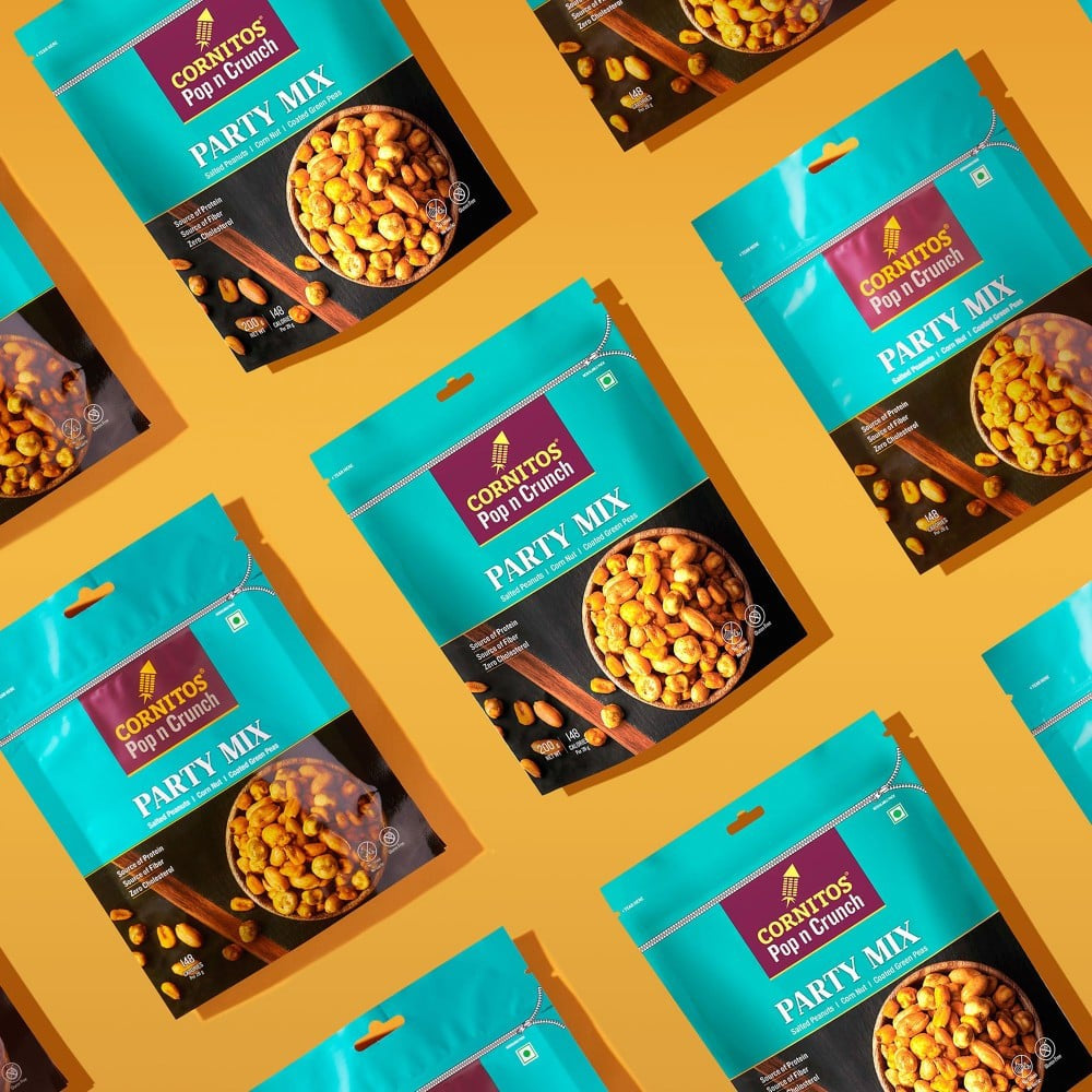 Cornitos Pop n Crunch Party Nut Mix : 180 g