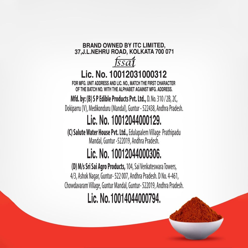 Aashirvaad Chilli Powder : 100 g