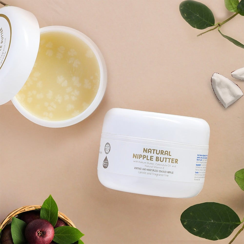 The Moms Co. Natural Butter Nipple Cream (With Mono Cartons) : 25 g