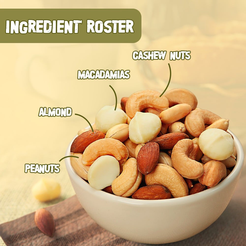 Tong Garden Salted Cocktail Nut Mix : 140 g