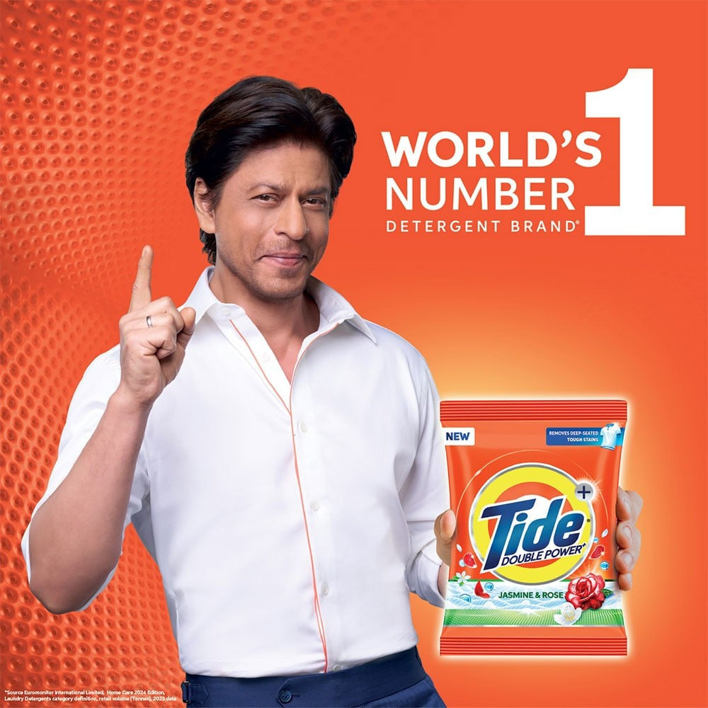 Tide Plus Detergent Powder Jasmine & Rose : 8 kg + 4 kg
