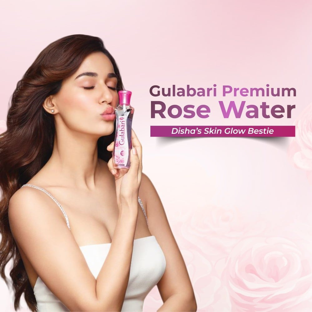 Dabur Gulabari Premium Rose Water Paraben Free Skin Toner - 250 ml - Pack of 2 : 2 x 250 ml