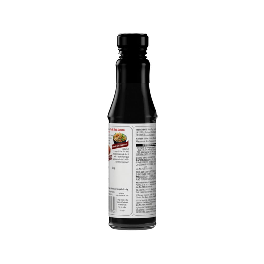 Ching's Secret Dark Soy Sauce Rich, Brown and Zesty : 210 g