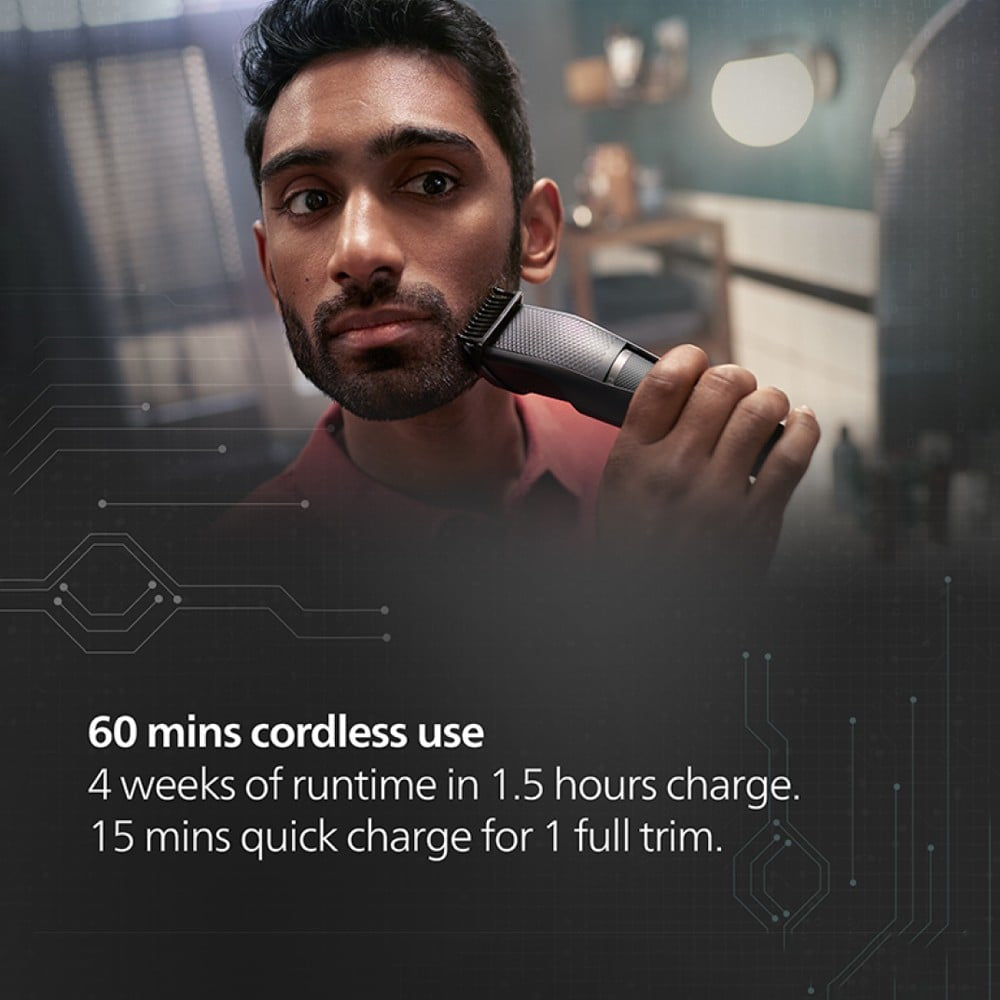Philips BT3302/15 Cordless Beard Trimmer (Black, BT3302/15) : 1 unit