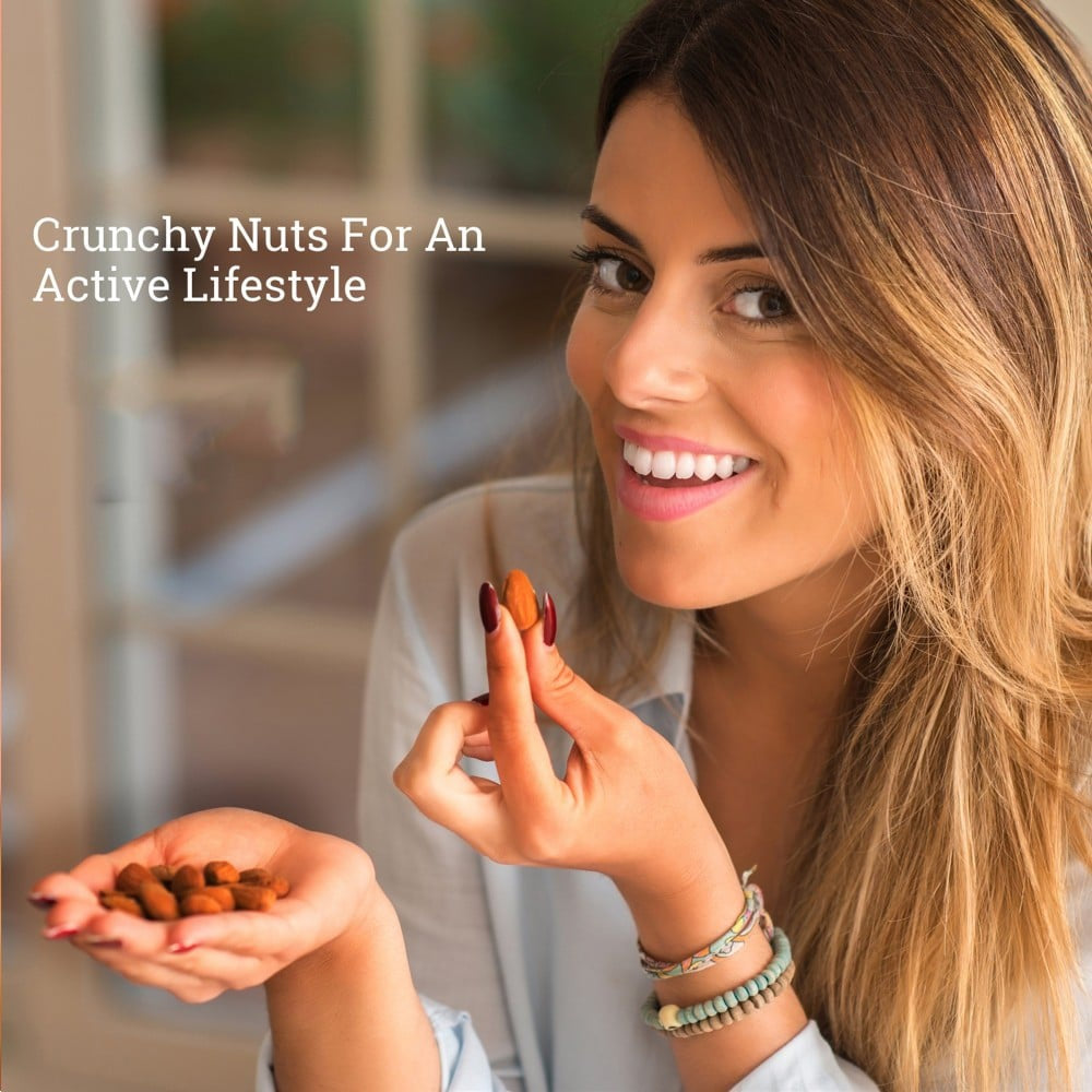 Cornitos Pop n Crunch Lightly Salted California Flavoured Almonds - Roasted - Pack of 2 : 2 x 200 g