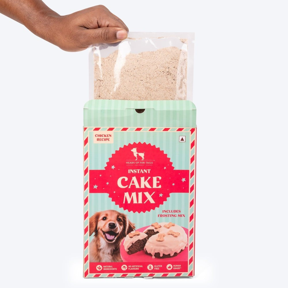 HUFT Instant Cake Mix with Frosting Mix for Dog : 190 g