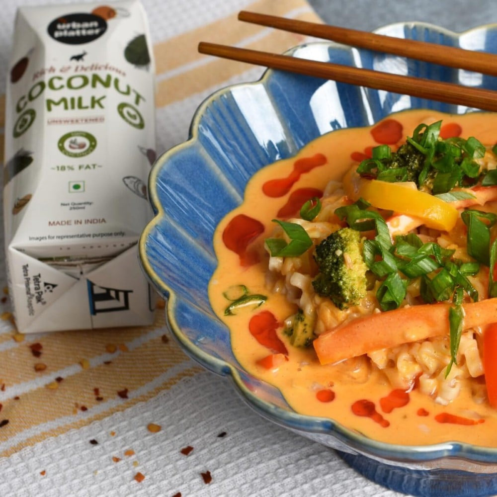 Urban Platter Unsweetened Coconut Milk : 250 ml
