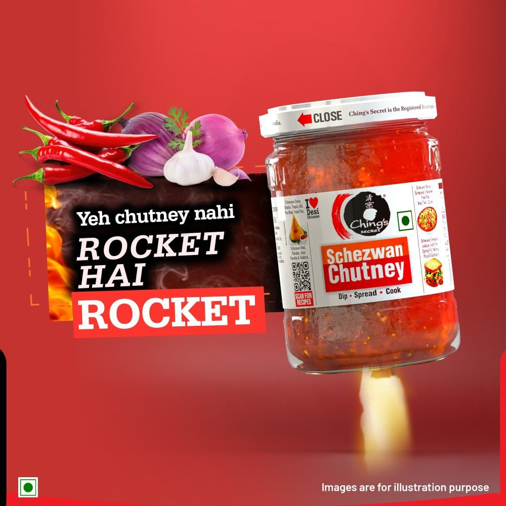 Ching's Secret Schezwan Chutney, Spread : 590 g