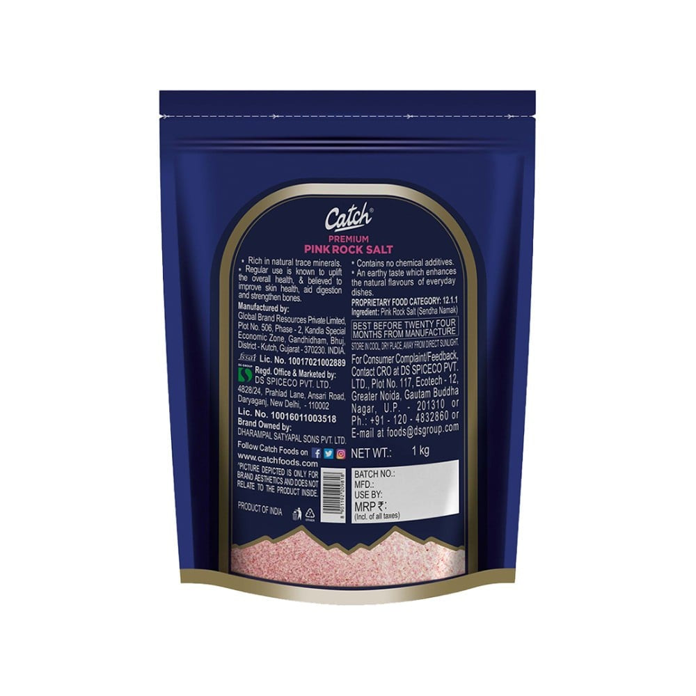 Catch Premium Pink Rock Salt / Sendha Namak (Sendha Namak) : 1 kg