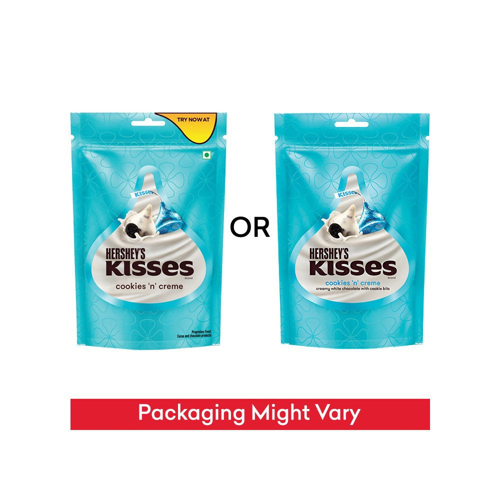 Hershey's Kisses Cookies n Creme Assorted Chocolate Pack : 33.6 g
