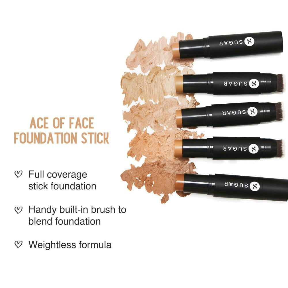 SUGAR Ace Of Face Foundation Stick Mini (15 Cappuccino) : 7 g