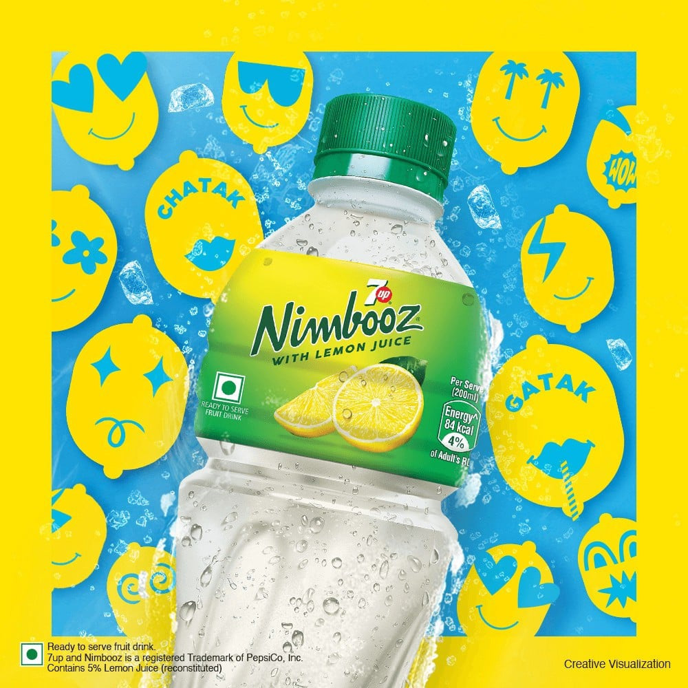 7UP Nimbooz with Lemon Juice : 350 ml