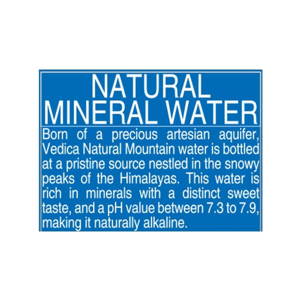 Bisleri Vedica Mineral Water (Glass Bottle) : 750 ml