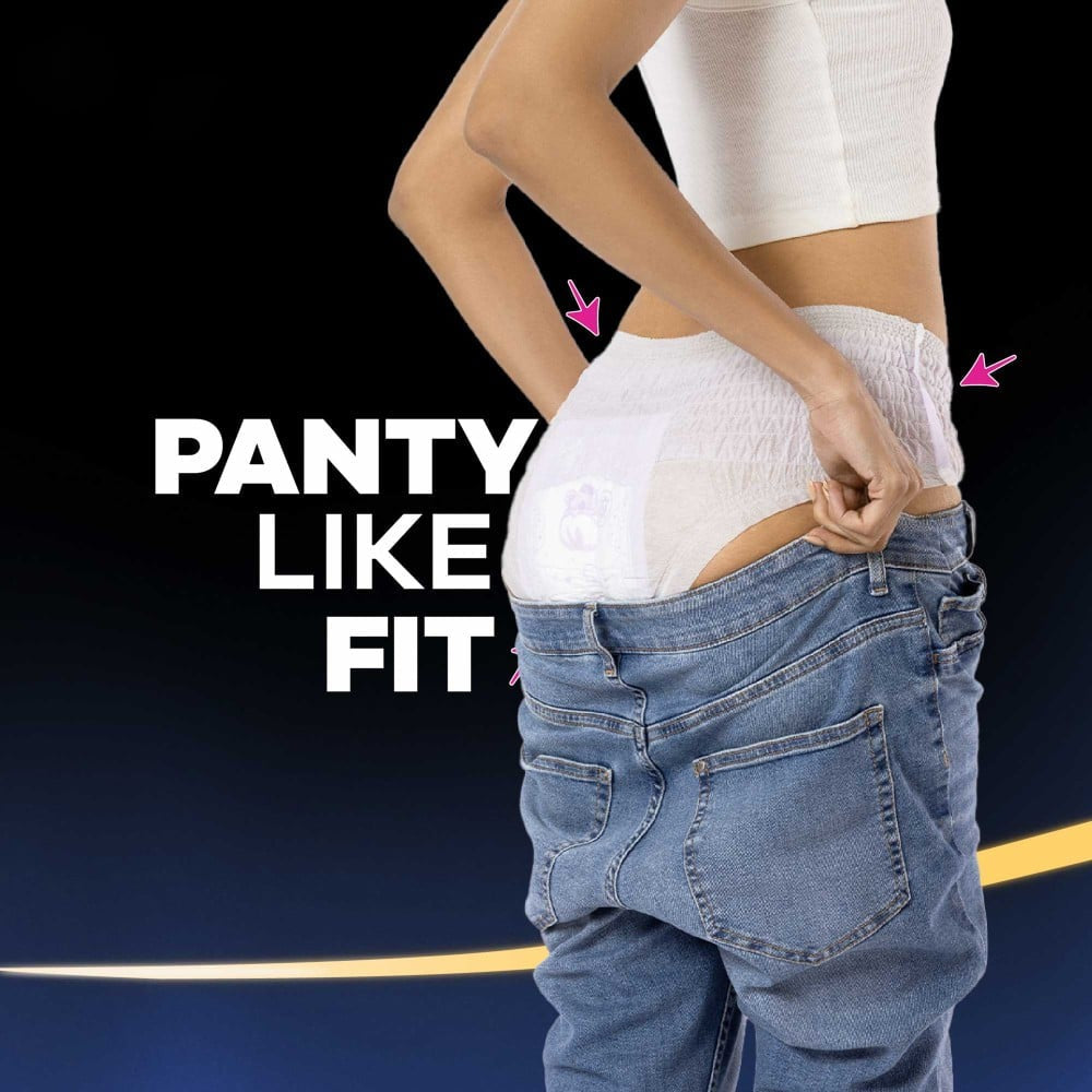 Whisper Super Absorbent Period Panty (M-L) : 6 pieces