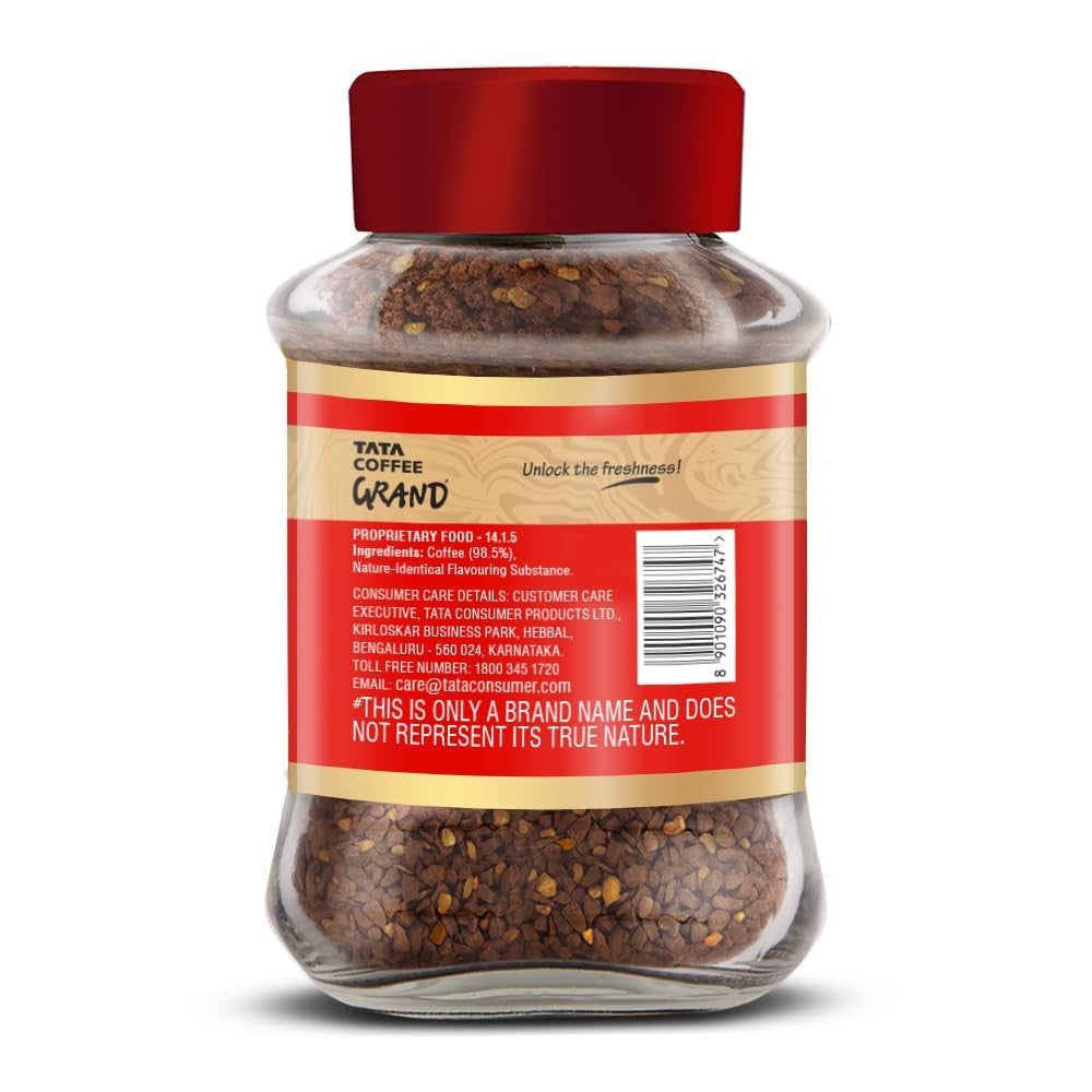 Tata Coffee Grand Premium Instant Coffee : 90 g
