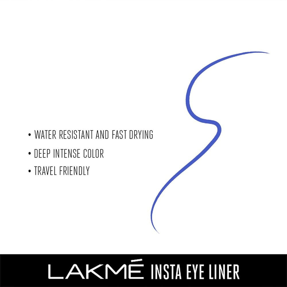 Lakme Ultimate Glam Eyeliner (Blue) : 9 ml