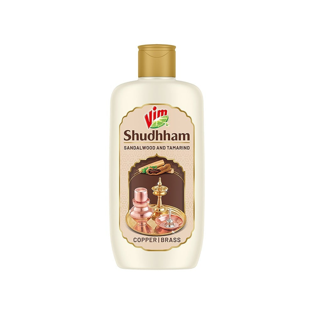 Vim Shudhham Metal Dishwash Gel for Copper & Brass : 250 ml