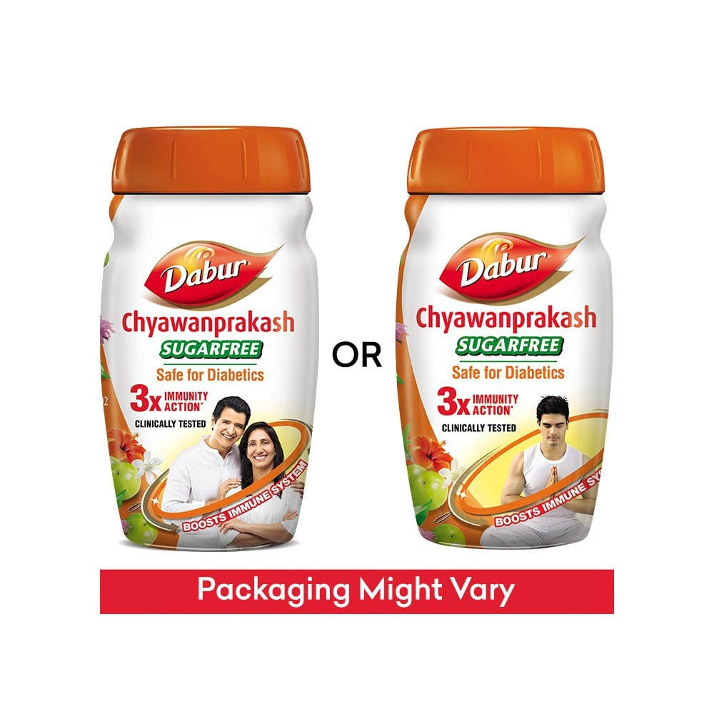 Dabur Chyawanprash Sugar Free - Safe for Diabetics with 40+ Ayurvedic Herbs : 900 g