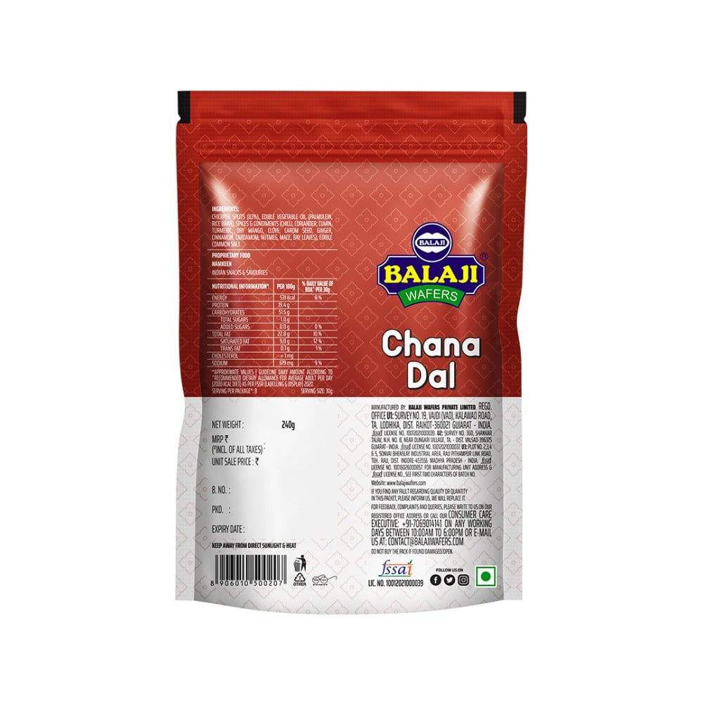 Balaji Chana Dal Namkeen : 240 g