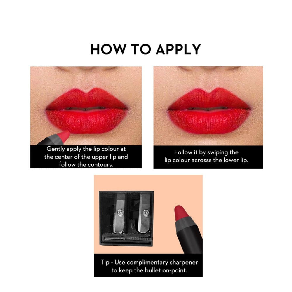 SUGAR Matte As Hell Lip Crayon (Honey Rider 28) : 2.8 g