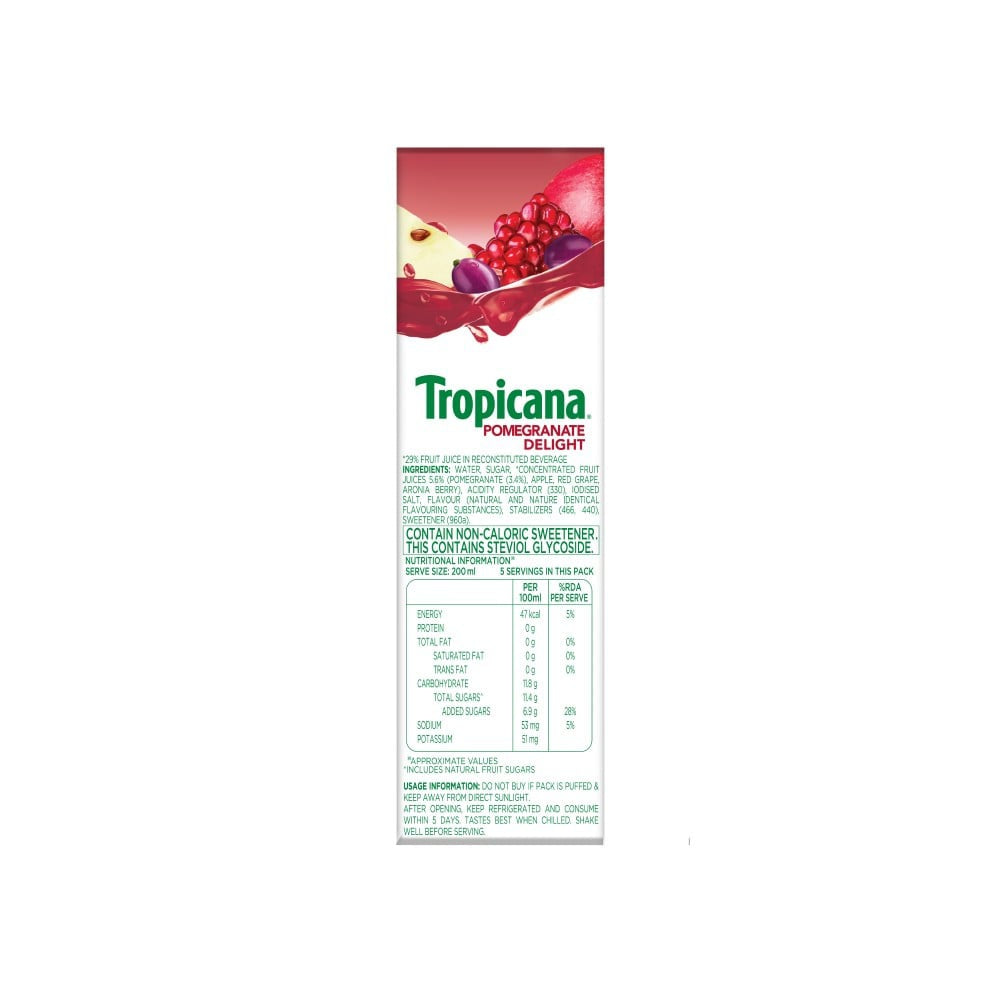 Tropicana Pomegranate Delight Juice : 1 ltr