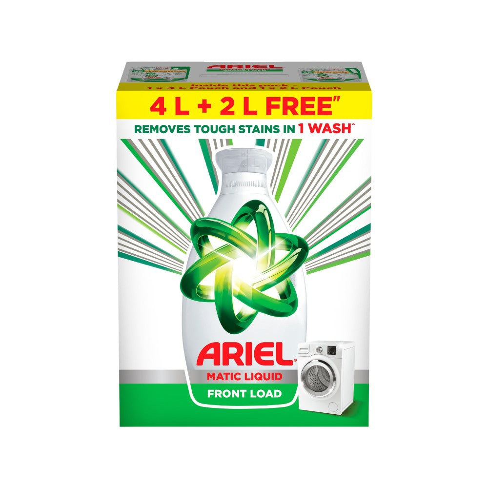 Ariel Matic Front Load Liquid Detergent : 6 ltr