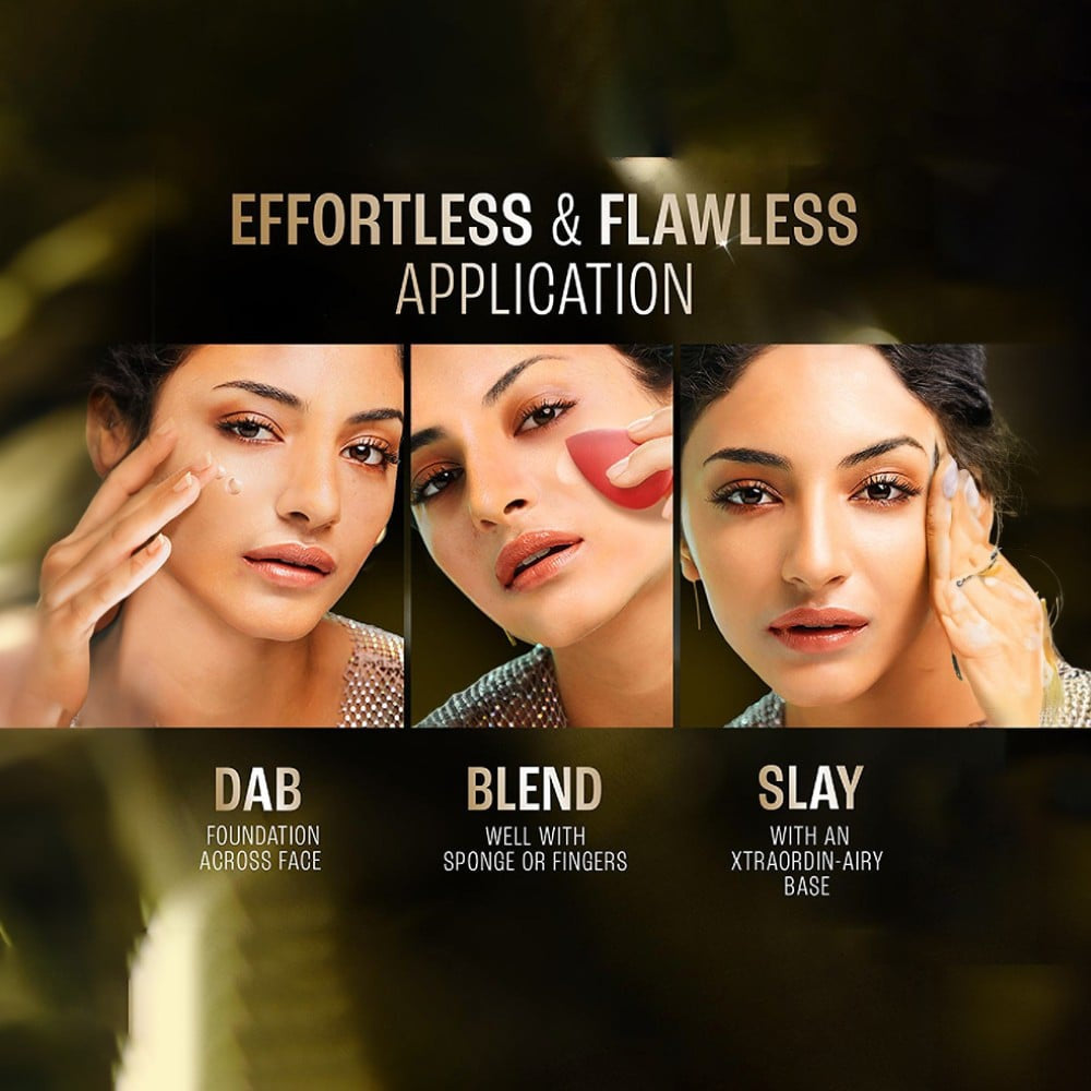 Lakme Xtraordin Airy Mattreal Mousse Mini Foundation (Golden Medium) : 1 unit