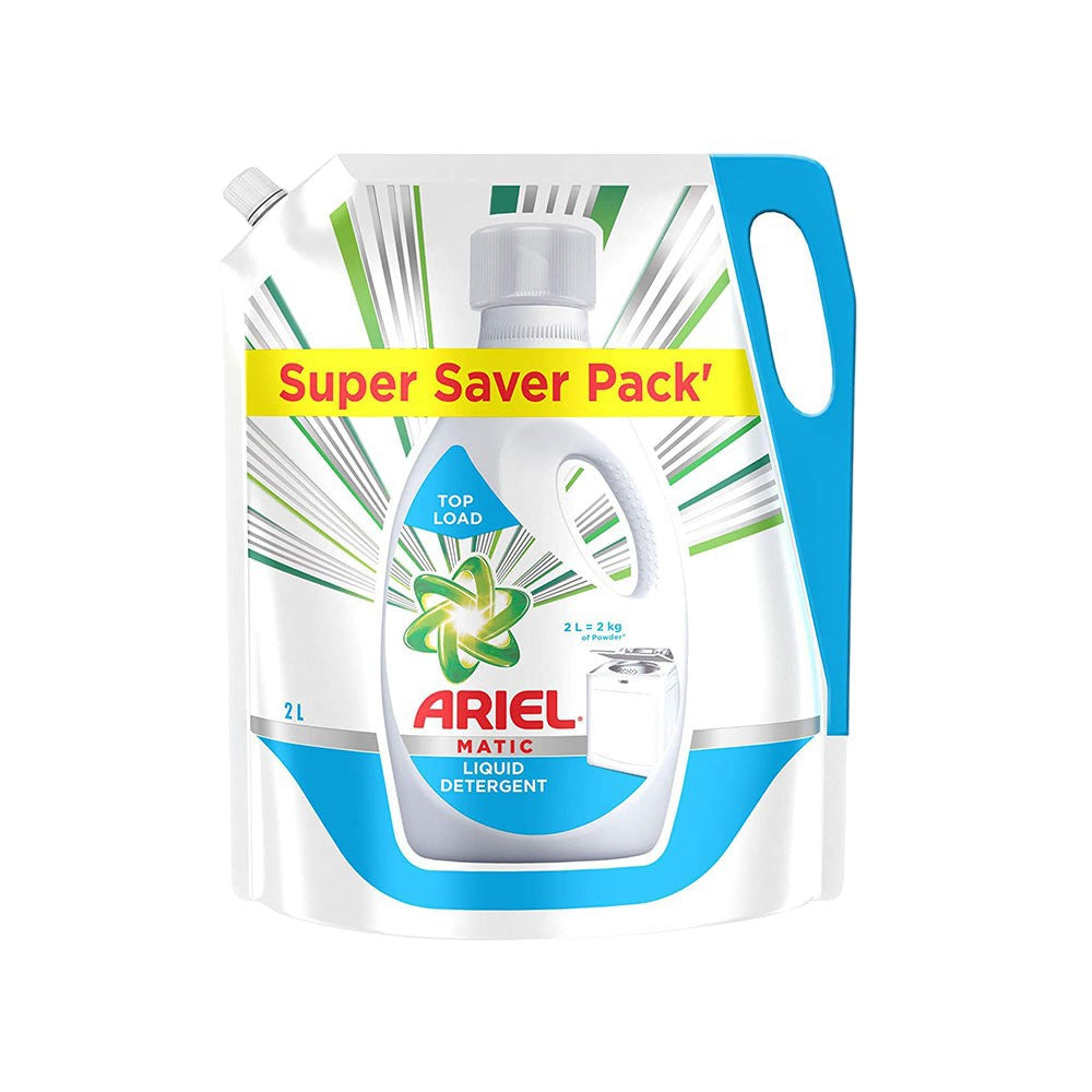 Ariel Top Load Liquid Detergent 2 ltr - Pack of 2 : 2 x 2 ltr