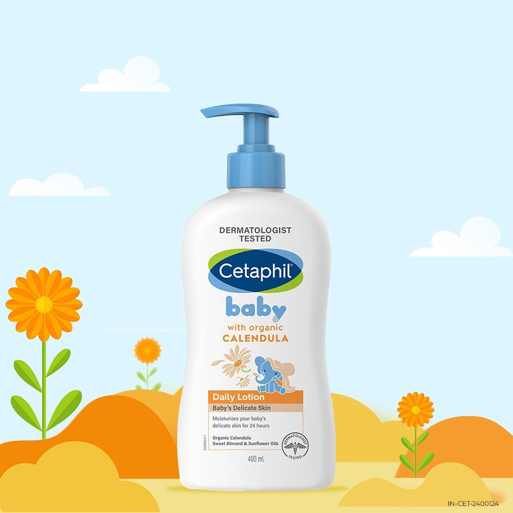 Cetaphil Daily Baby Lotion with Organic Calendula : 400 ml