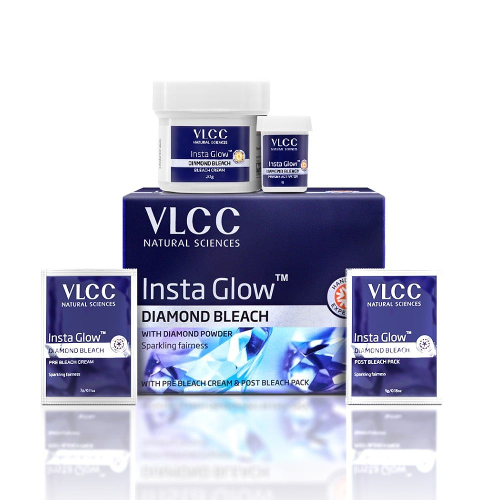 VLCC Insta Glow Diamond Bleach : 60 g