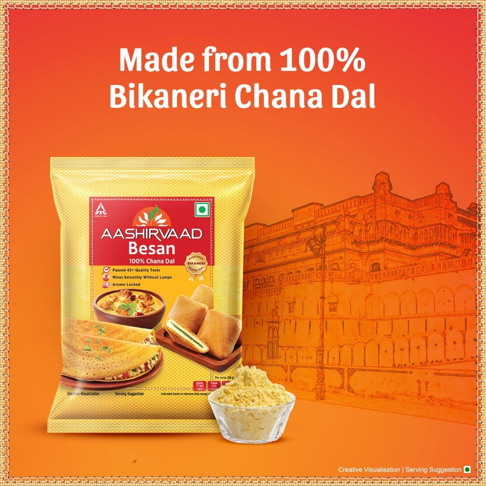 Aashirvaad Besan Besan (100% Chana Dal) : 1 kg