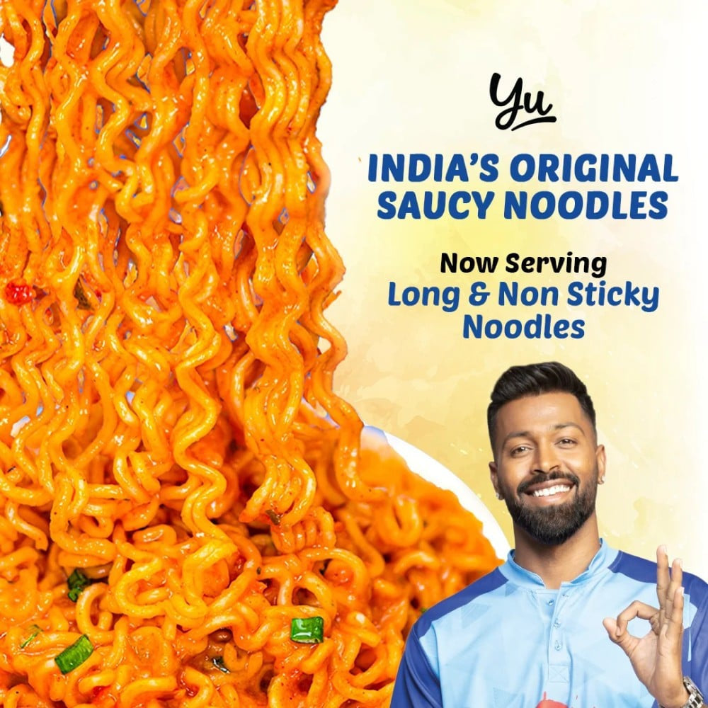 Yu Zingy Masala Cup Noodles : 80 g