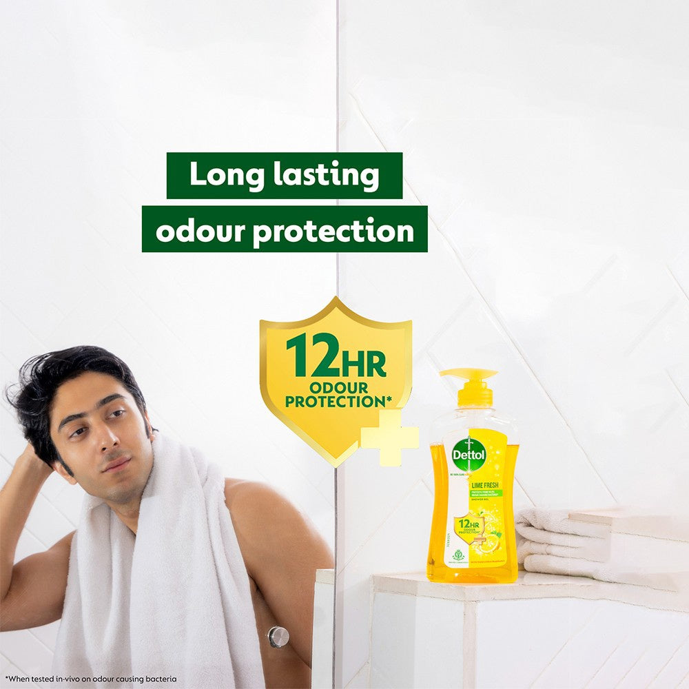Dettol Lime Fresh Shower Gel : 500 ml