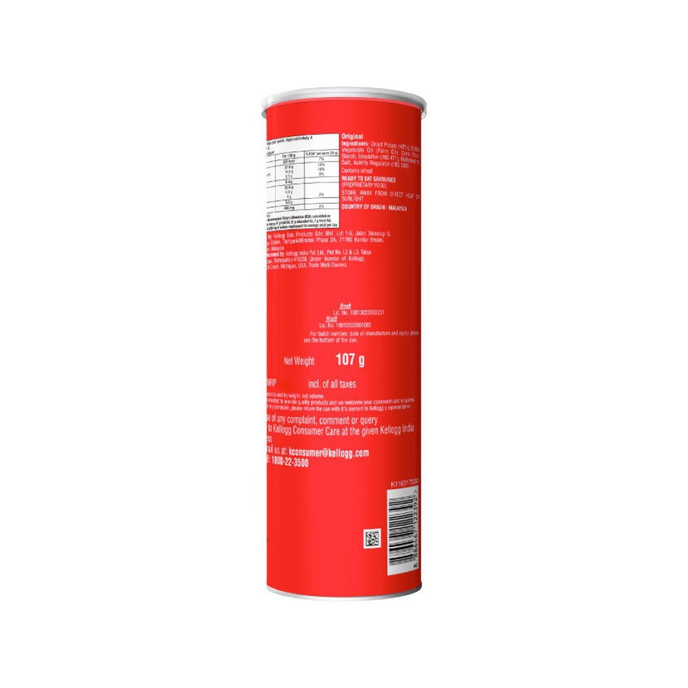 Pringles Original Potato Chips - Pack of 2 : 2 x 107 g