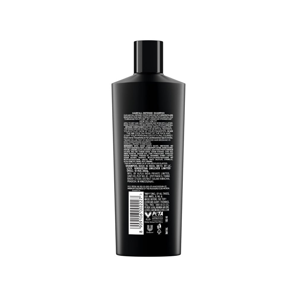 Tresemme Hair Fall Defense Shampoo : 185 ml