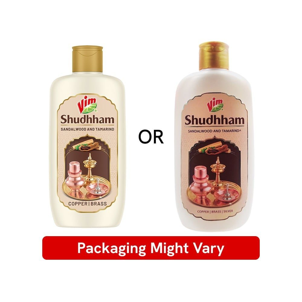 Vim Shudhham Metal Dishwash Gel for Copper & Brass : 250 ml