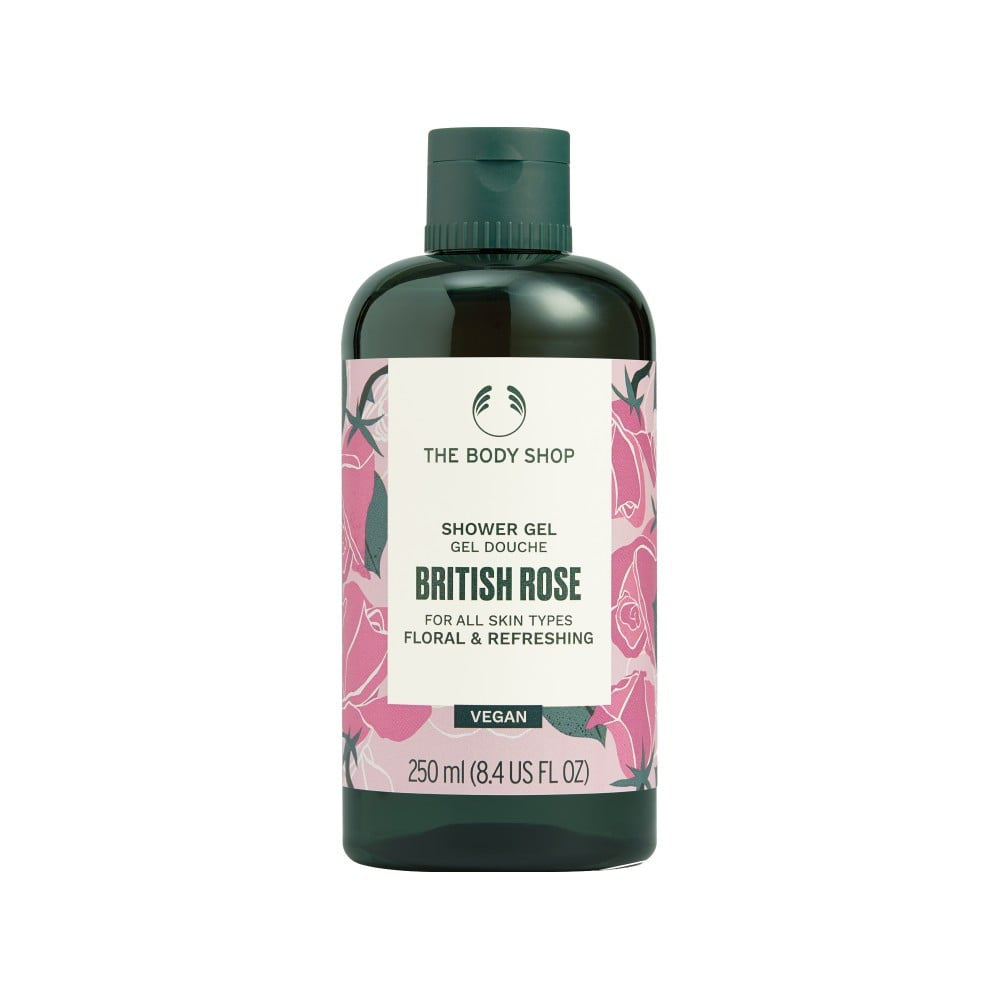 The Body Shop Blooming British Rose Shower Gel Gift Set : 1 set