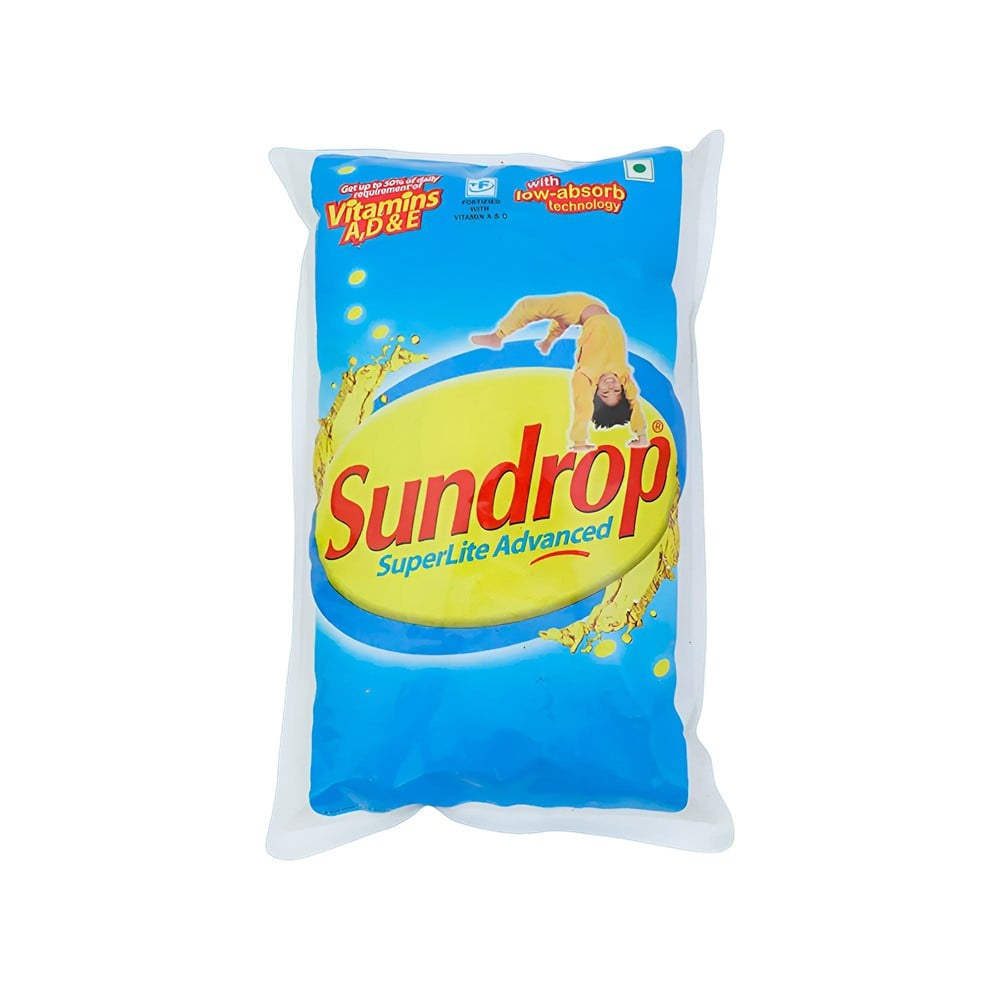 Sundrop Superlite Advanced Sunflower Oil : 1 ltr
