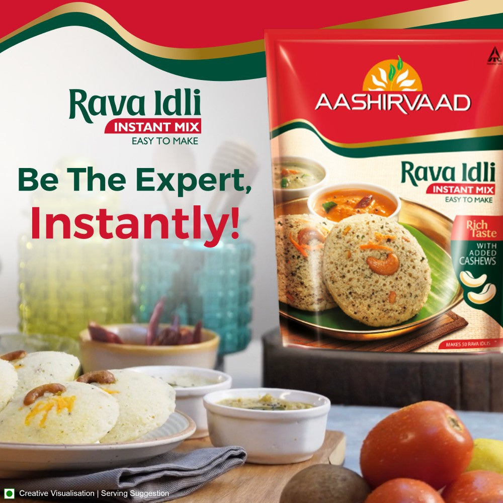 Aashirvaad Rava Idli Instant Mix : 1 kg