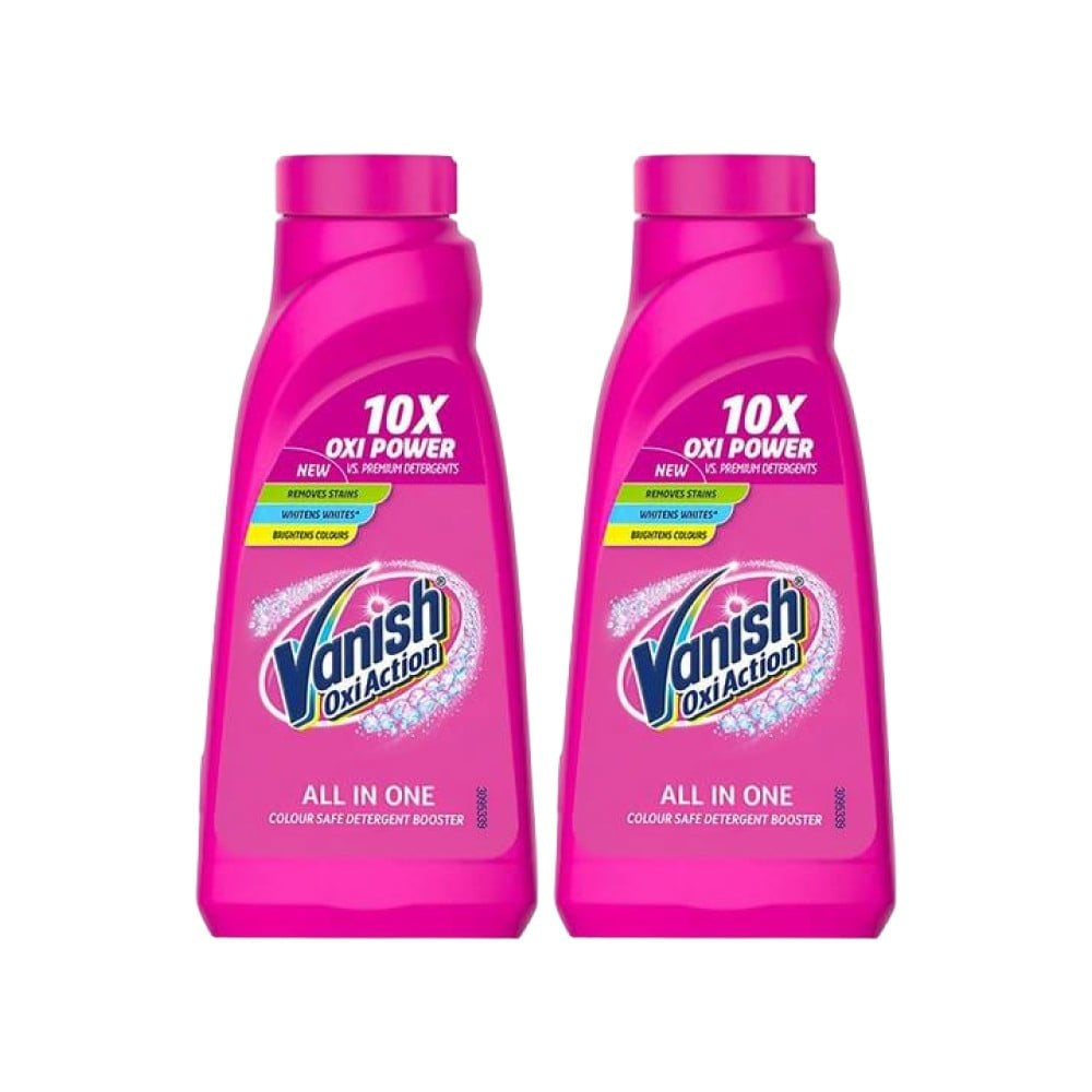 Vanish Oxi Action Fabric Stain Remover (800 ml) - Pack of 2 : 2 x 800 ml