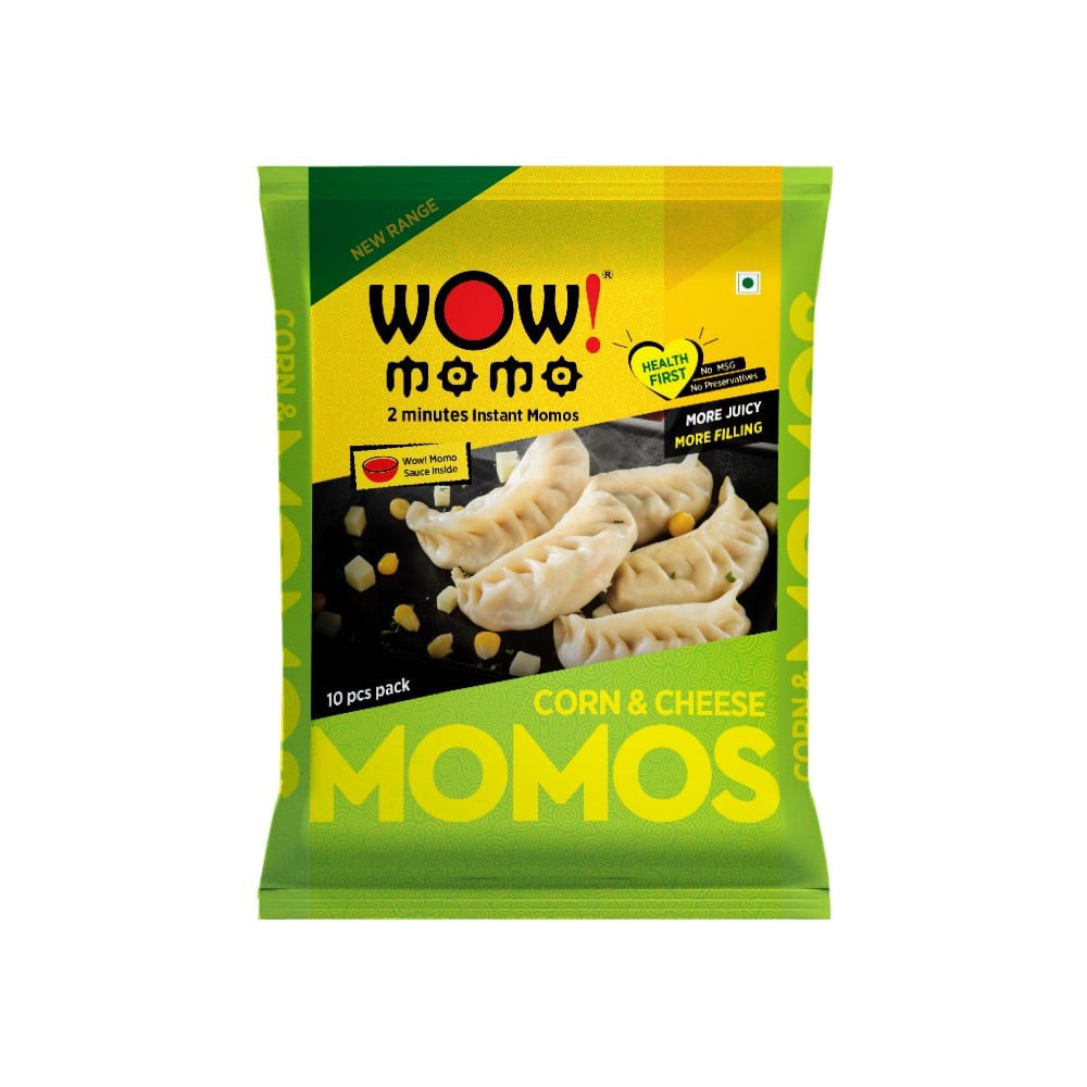 Wow! Momo Corn & Cheese Momos (Frozen) : 1 pack (10 pieces)