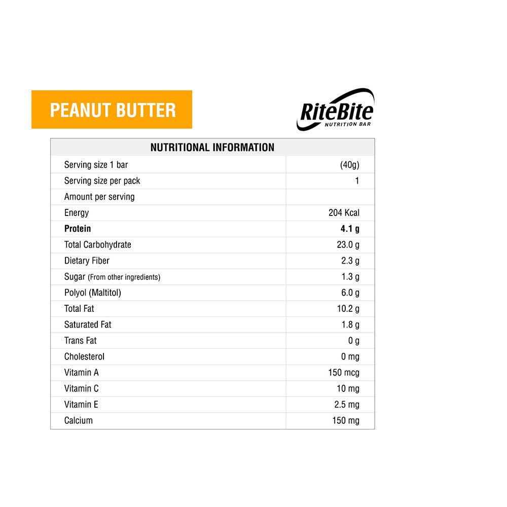 RiteBite Max Protein Energy Bar (Fruit and Nut) + Peanut Butter Dark Chocolate Quinoa Crispies Oats Nutrition Bar Combo : 50 g + 40 g