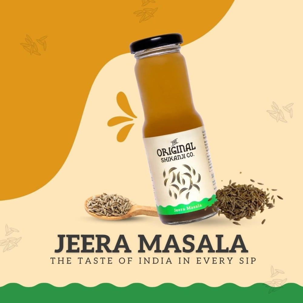 The Original Shikanji Co Jeera Masala Juice : 200 ml
