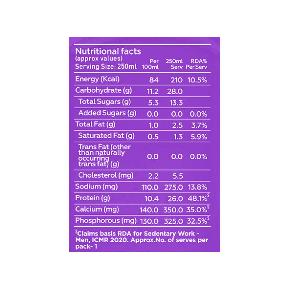 Yoga Bar 26 g Protein Milkshake (Double Chocolate) : 250 ml
