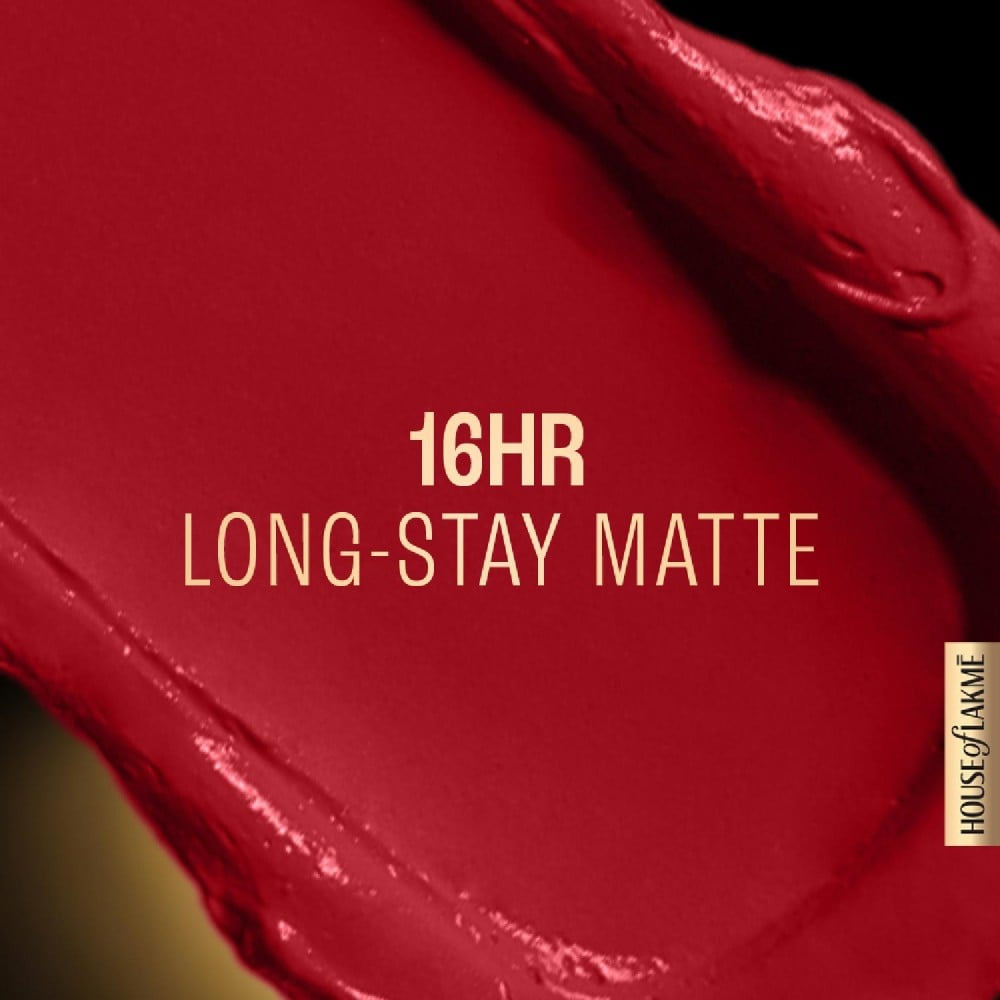 Lakme Forever Matte Liquid Lip Colour (Red Revival) : 5.6 ml