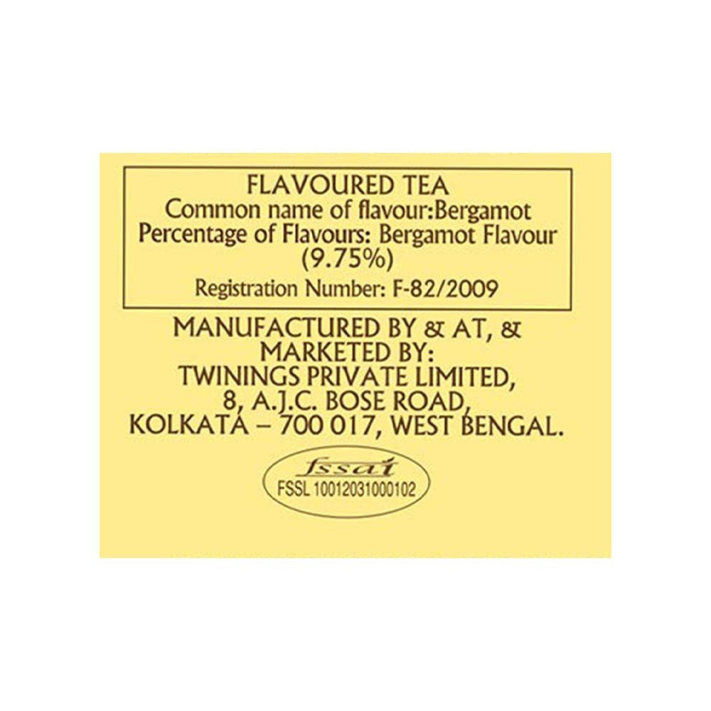 Twinings Classics Earl Grey Tea Bags : 25 units