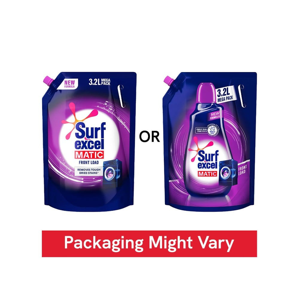 Surf Excel Front Load Liquid Detergent : 3.2 ltr