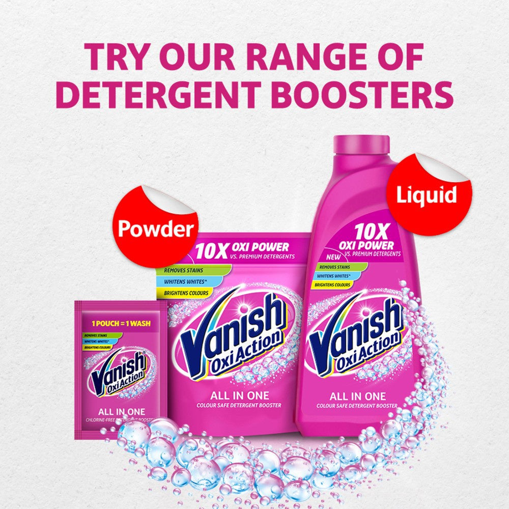 Vanish Oxi Action Fabric Stain Remover (800 ml) - Pack of 2 : 2 x 800 ml