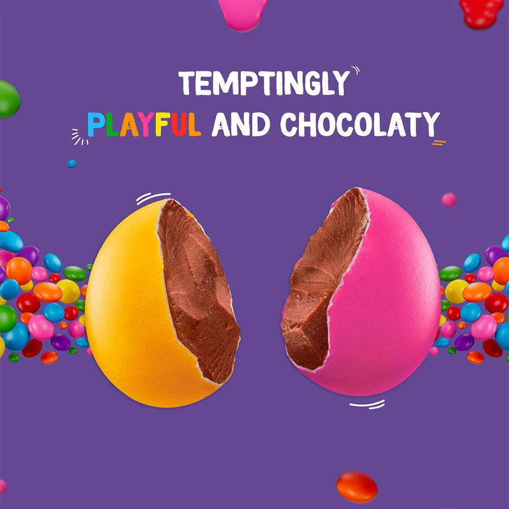 Cadbury Gems Shaped Chocolate Pack Home Treats Pack - Pack of 3 : 3 x 126.4 g